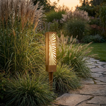 Dandelion Garden Light – IP54 Outdoor Sculptural Plant Light, Golden Brown — view 8