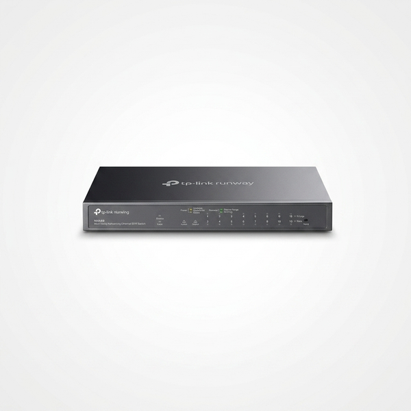 Omada 10-Port Gigabit Managed Switch with 8-Port PoE+ (ES210GMP)