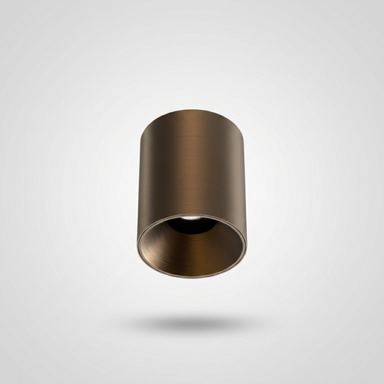 Milo Dinosaur Tunable Downlight – 2700-6500K Adjustable White Ceiling Light, Brushed Copper