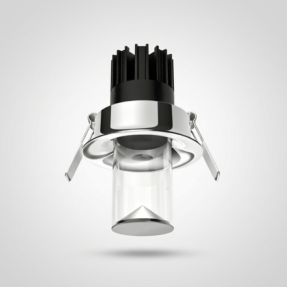 Mystic Tunable Downlight – 2700-6500K Adjustable White Ceiling Light, Silver