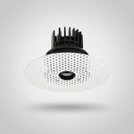 Pin Trimless Pinhole Downlight – 2700-6500K Tunable White, 75mm Cutout, White — view 1