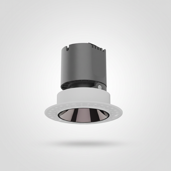 Yuna Trimless – Scallop-Pattern Recessed Downlight (12W)
