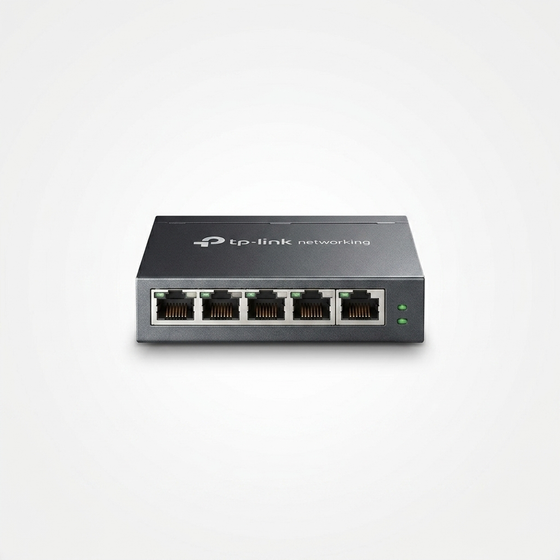 Omada 5-Port Gigabit Managed Switch with 4-Port PoE+ (ES205GP)