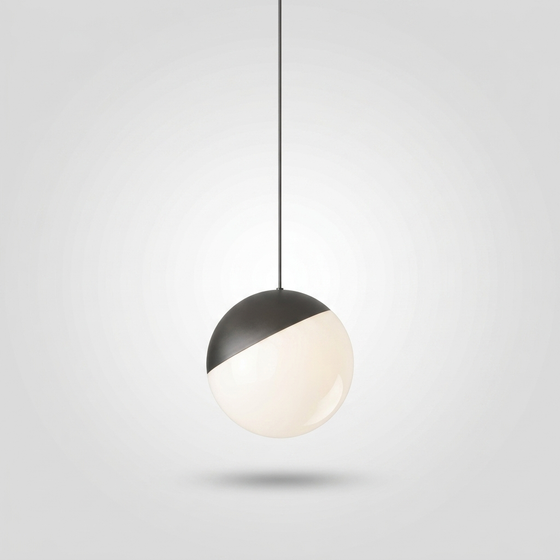 Magnetic Series Ball Pendant – 48V Track Globe Pendant, 1.5m Drop (7W)