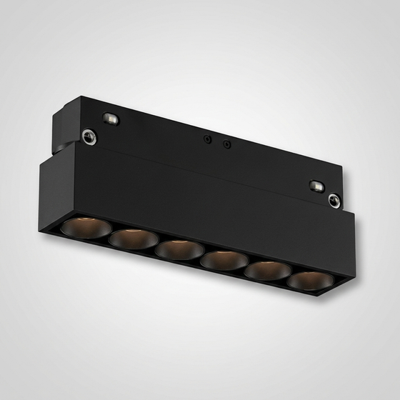 Magnetic Series Grille Light – 48V Track Multi-Head Grille, 24°
