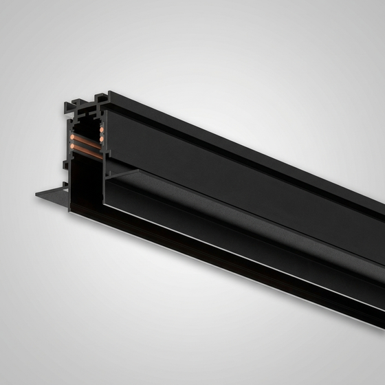 Magnetic Series Track Rail – 48V Recessed Mount