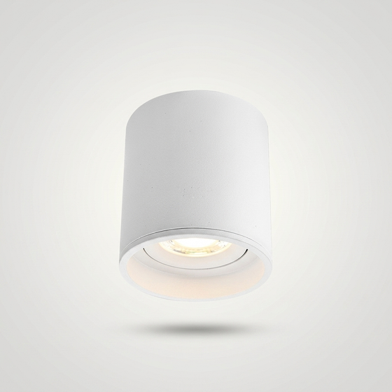 Milo Tin Surface-Mounted Downlight – 9W Tunable White, No Cutout Required